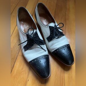Brooks Brothers Women’s Black & White Oxfords